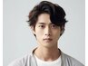 メンズカット　＋　炭酸クレンジングシャンプー　＋　眉毛カット