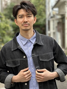 ロンドアベニール 北千住(Lond avenir) スパイキーショートニュアンスパーマスペインカールメンズ北千住