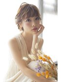 大人可愛い抜け感まとめヘアアレンジ結婚式二次会20代30代