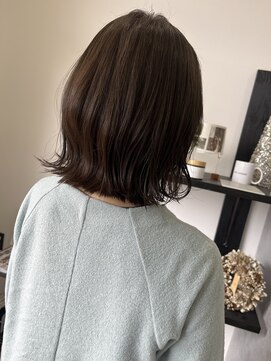 ヘアーコントレイル(hair contrail) ふんわりブラウン