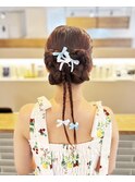 【ライブ参戦ヘアセット】ヘアアレンジ