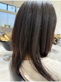 髪質改善ストレートで自然なツヤロング