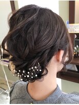 ヘアーズ ジール(hair's Zeal)&nbsp;編み込みアレンジ