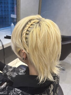 リブラ 新宿新南口店(Libra) 編み込み無造作ヘア