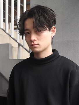 10代/メンズ/池袋/センターパート/刈り上げ/池袋メンズカット