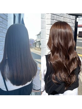 オル(olu’)の写真/【髪質改善トリートメント】髪の芯から柔らかさが変わる！圧倒的な艶と手触りで最高の仕上がりに◎