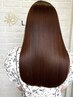 人気No.1【美髪フルケア】髪質改善水素ストレート＋超高濃度水素カラー＋cut
