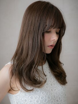 カバーヘア ブリス 志木南口駅前店(COVER HAIR bliss) ミルクティーベージュゆるふわコテ巻き風パーマW志木20代30代