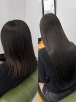 ヘアーアンドビューティーザ エフ(Hair Beauty the F)&nbsp;/地毛カラー長さだし/