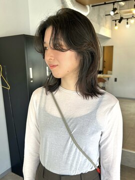 シアラ(ciala) 大人くびれミディアムレイヤー清澄白河顔まわりカット