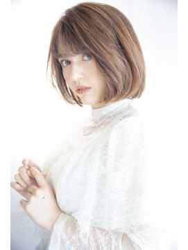 ラフヘアーアンドライフ 所沢東口店(LAF Hair&Life) 美シルエットのハイライト&ボブ