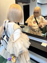 ベベ(be.be) 抜きっぱなしブロンド/ケアブリーチ/水素トリートメント