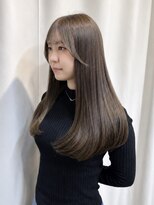 メイクス 町田(MAYKS) 縮毛矯正×ヘーゼルベージュ