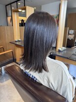 ティア ヘアデザイン(Theia hair design)&nbsp;コバルトブルー　× ロブ