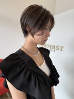 コワファースト 別府 ショートヘア×ハイライト【大分別府美容室】