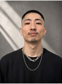 クロップ×スキンフェード×難波