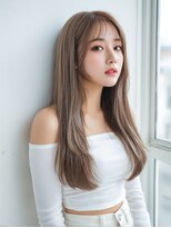 リンクエン(Link enn) ミルクブラウン/透明感カラー/髪質改善
