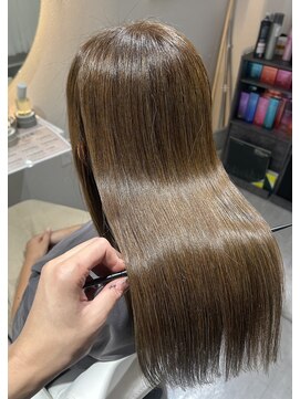 レヴァ(LEVA) 茨木髪質改善カラー×オリーブベージュ
