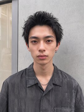 トニーアンドガイ メン 与野駅前店(TONI&GUY MEN) ダークアッシュ短髪カジュアルスパイキーショート10代20代30代p1