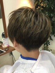 【amule hair】オシャレ2ブロック女子★クールマットアッシュ