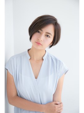 ラフ フロム ガーデン(Laf from GARDEN) 【加藤貴大】30代40代にオススメ  小顔ショートスタイル
