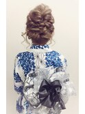 着付けとヘアーセット