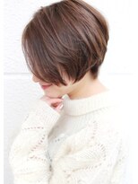 レウナ 外苑前(Reuna)&nbsp;ショートボブ　頭の形を綺麗に見せる