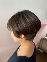 スタジオ アルファプラス 日暮里店(studio α+)&nbsp;フォギーベージュ×ショートボブ♪【スタジオアルファプラス】