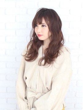 美容室イサ テラスウォーク一宮店(ISA) ISA一宮★キレイも可愛いも両方欲しいセミディー