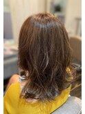 ハイライト、外ハネレイヤー