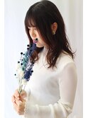 ナチュラル巻き髪ロング