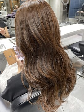 ジンジャー(GINGER) ブラウン×髪質改善×トリートメント×大人カラー