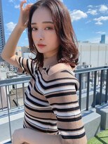 ルービック 梅田茶屋町(Rubik)&nbsp;韓国風ロブ＿くびれセンターパート