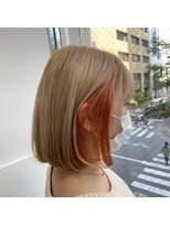 ウェーブス 大宮西口店(wave's)&nbsp;インナーカラーオレンジ/杉田