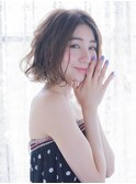 ☆月曜営業☆ojiko.roji大人可愛いゆるふわウェットボブ
