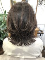 アトリエメルシー 代々木(atelier merci)&nbsp;大人かわいい/レイヤースタイル/くびれヘア/こなれミディ
