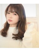 ゆるふわ愛されアッシュブラウン
