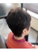 メリハリパーマ☆ベリーショート