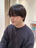 アイトーキョー 渋谷(AI TOKYO) ダークブラウンシースルーマッシュ