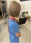 ミルクティーベージュ/ボブ