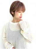 大人ショートボブ/クビレ/絶壁解消/20代30代40代/【荒牧】