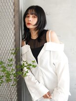 ラフィス ヘアー ココ 博多店(La fith hair coco) 【La fith】シアーブラック×レイヤーカット