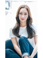 アマレット(Amaretto) アッシュベージュ韓国風巻き