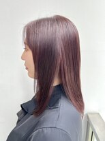 春カラー　深みピンクバイオレット