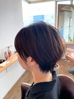 ドルチェ(dolce)&nbsp;大人可愛いショート　丸みショート　耳かけショート