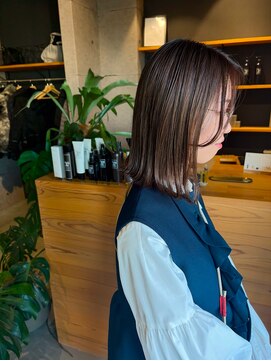 リベルタ(LIBERTA) 大人可愛いボブ☆ベージュカラー