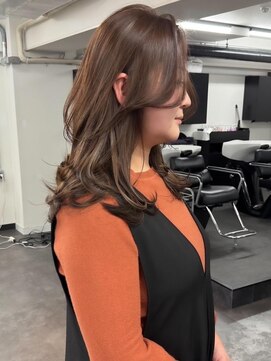 ジルブラン 京都(JIL BLAN) ハイライトバレイヤージュダブルカラーケアブリーチ20代30代