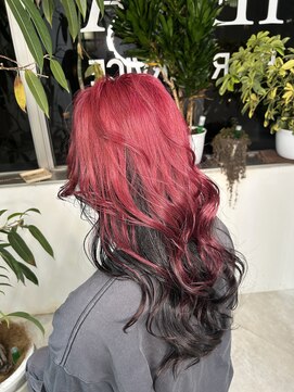 イエナ 渋谷(IENA) アンブレラカラーデザインカラーケアブリーチダブルカラー