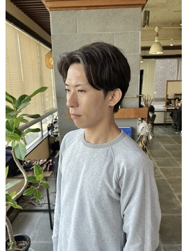 イロプラスソイ(iro + soi) ナチュラルセンターパート! iro+soi オオミダ!!