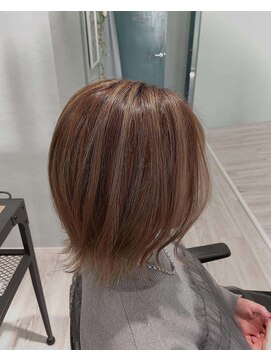 ユーヘアーヴィー(U hair Vie) ハイライト×ベージュ